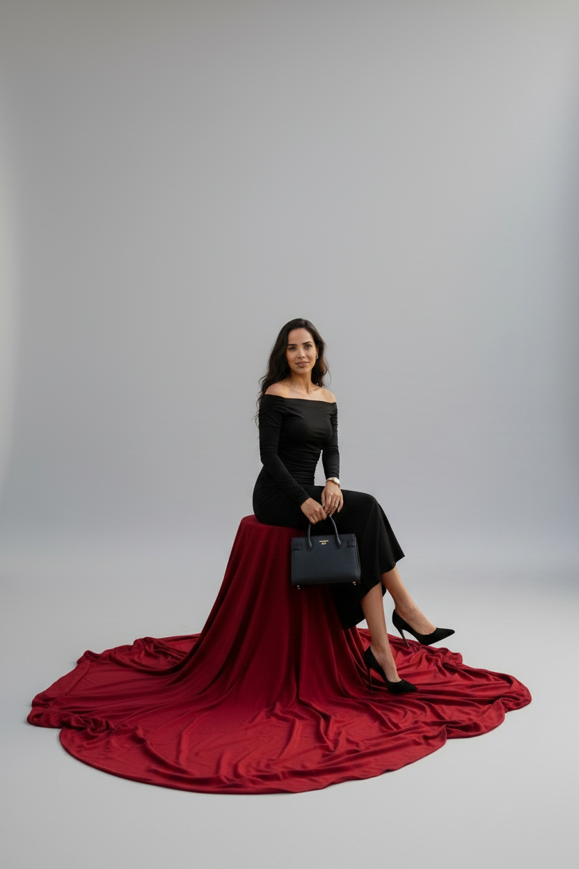 THE MIDNIGHT SILHOUETTE GOWN