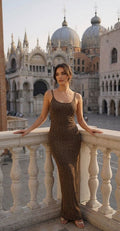 REFINED COLUMN DRESS